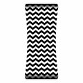 Manmade 48 x 19 in. HD Curve Chevron Metal Wall Art MA3088304